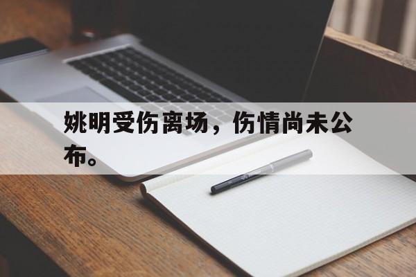 开云在线登录界面-姚明受伤离场，伤情尚未公布。